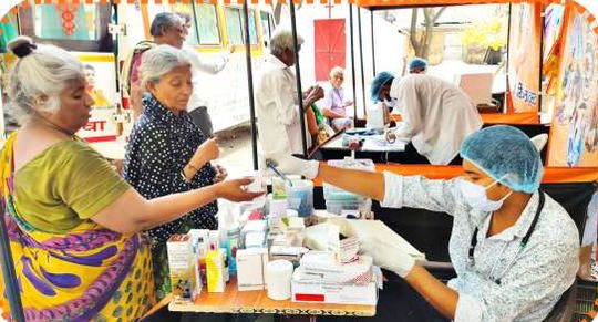 Mobile Medical Clinic Yatra across UP, Bihar and Punjab