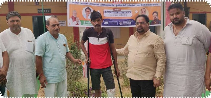 Swasth Gaon Swasth Bharat Campaign with Nuberg Group